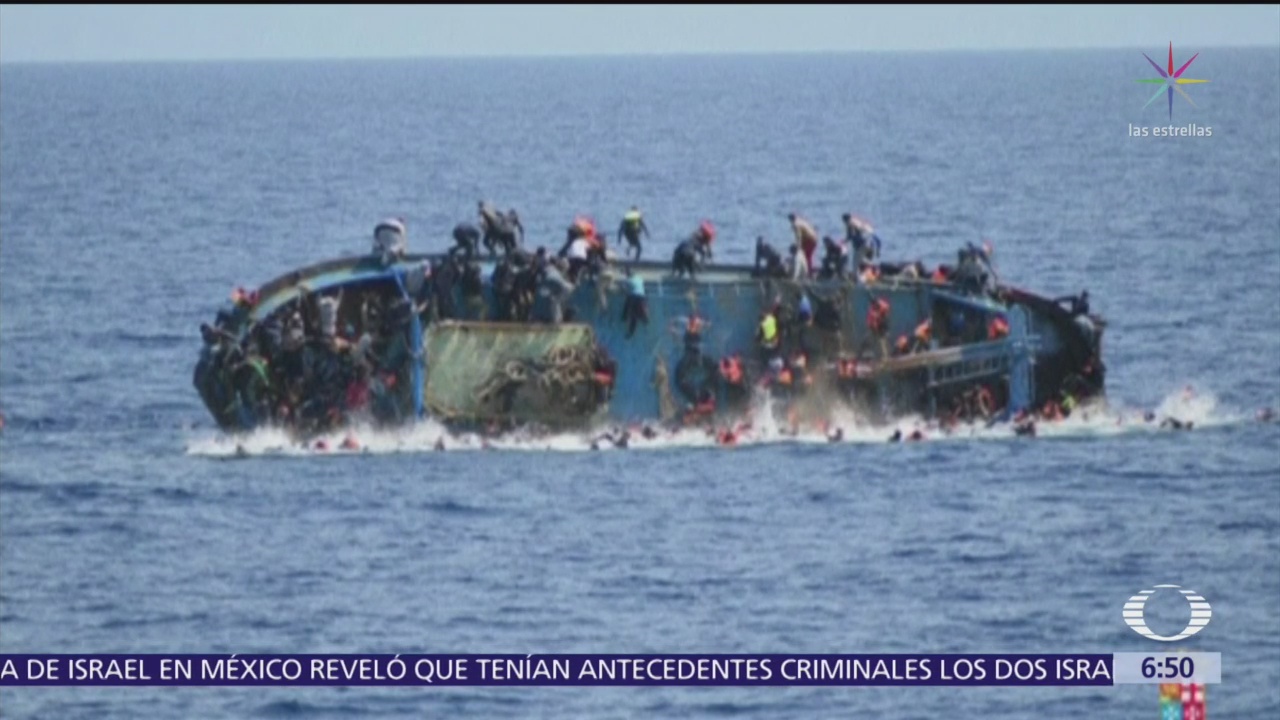 Más de 100 migrantes mueren durante naufragio en Libia