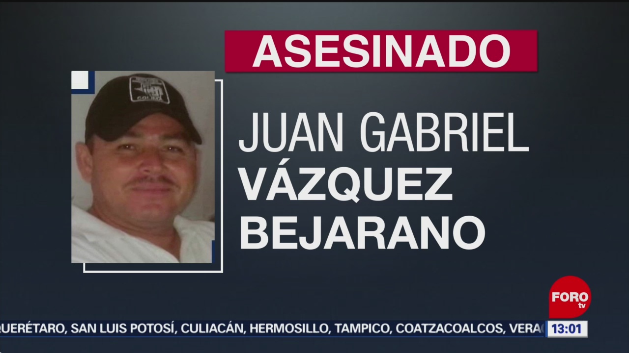 FOTO: Matan a agente de la Policía Investigadora en Colima, 27 Julio 2019