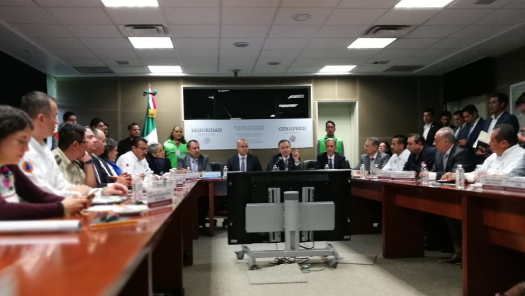 FOTO México tendrá centro alterno para monitoreo de sismos, dice Durazo (@CNPC_MX)