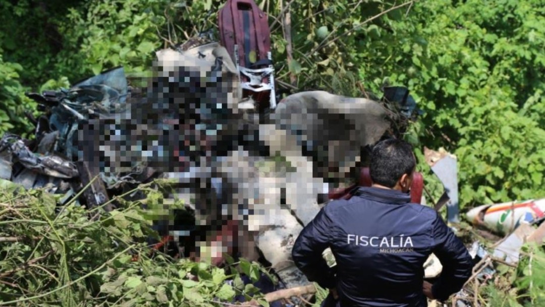 Desplome de helicóptero de SSP de Michoacán pudo deberse al mal tiempo