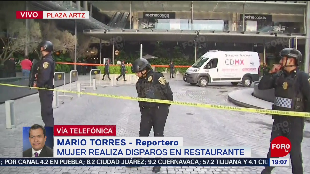 VIDEO: Manuel Negrete narra balacera en restaurante en Plaza Artz Pedregal