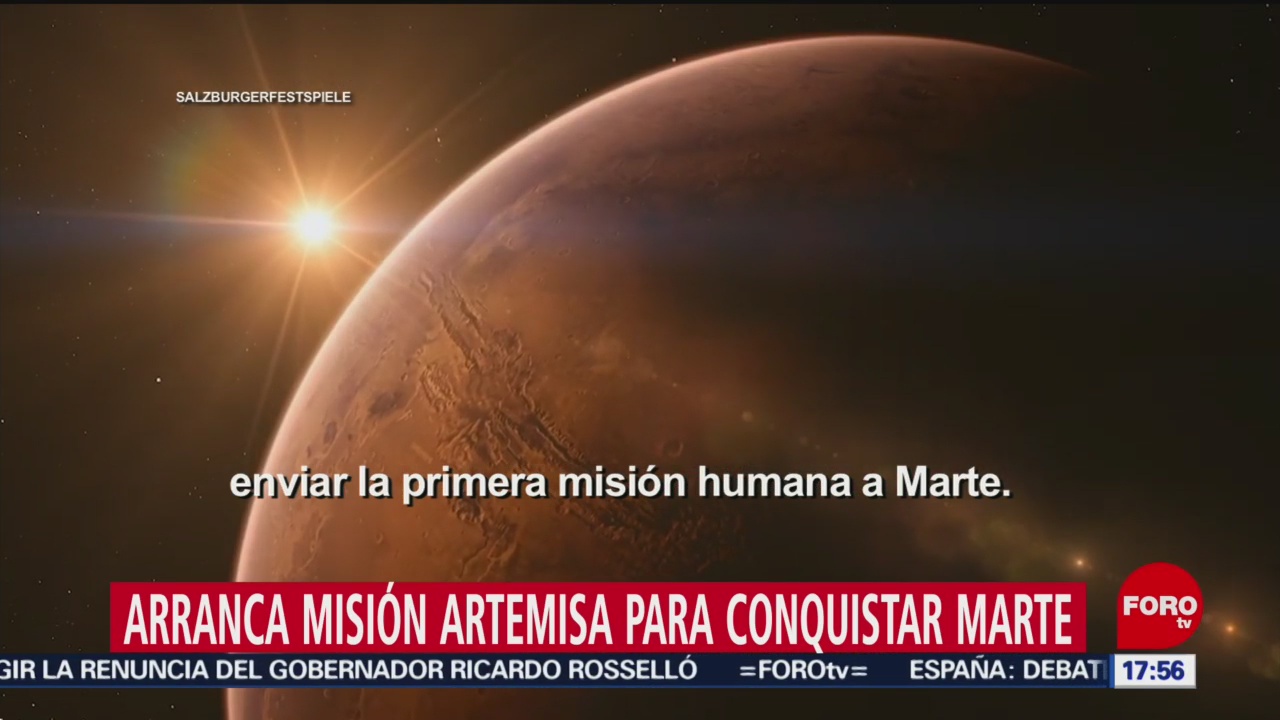 NASA anuncia arranque de Misión Artemisa