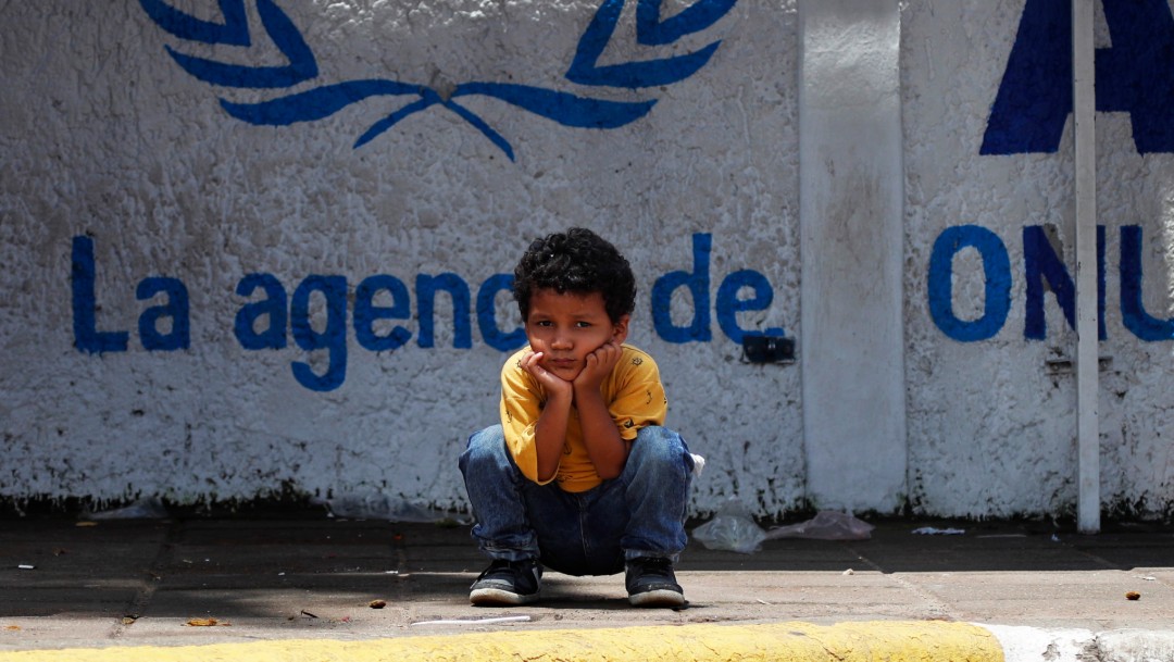 Foto: Niño migrante en Tapachula, 3 de junio de 2019, Chiapas