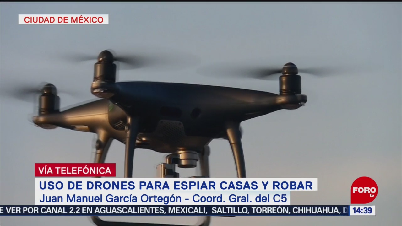 FOTO: No hay denuncias por uso de drones en Coyoacán: García Ortegó