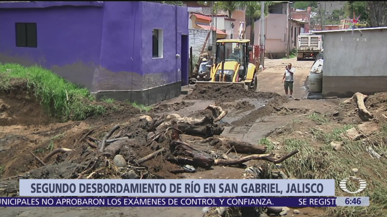 Nuevamente se desborda río ‘Salsipuedes’ en San Gabriel, Jalisco
