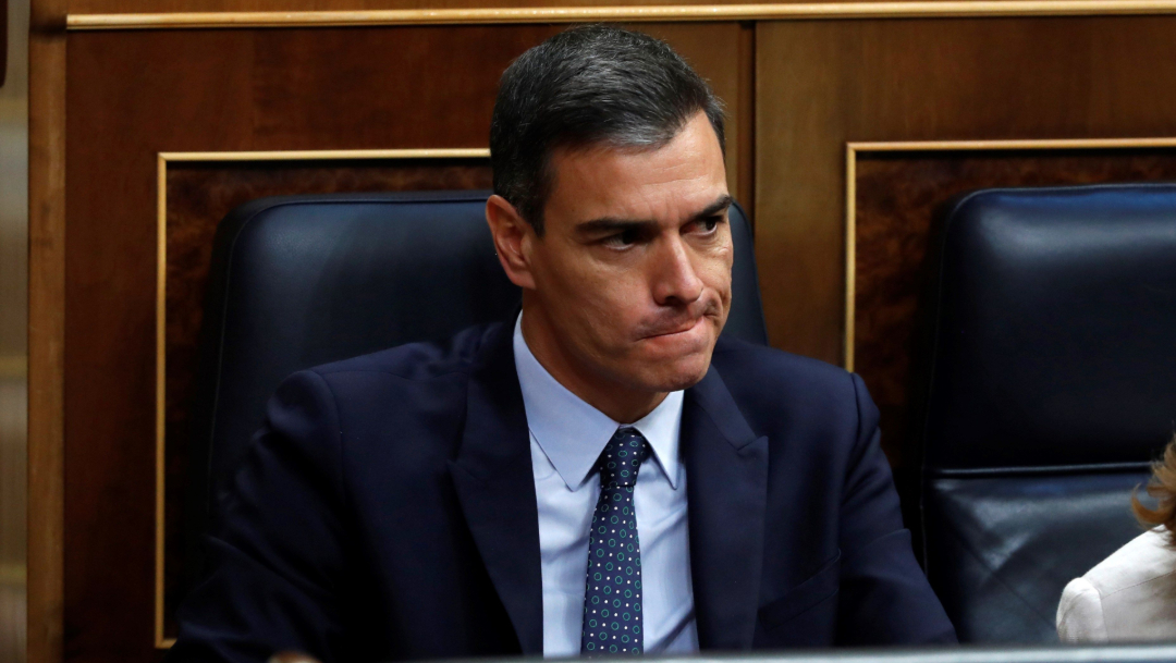 FOTO Pedro Sánchez no obtiene respaldo del Congreso para gobernar España (EFE)