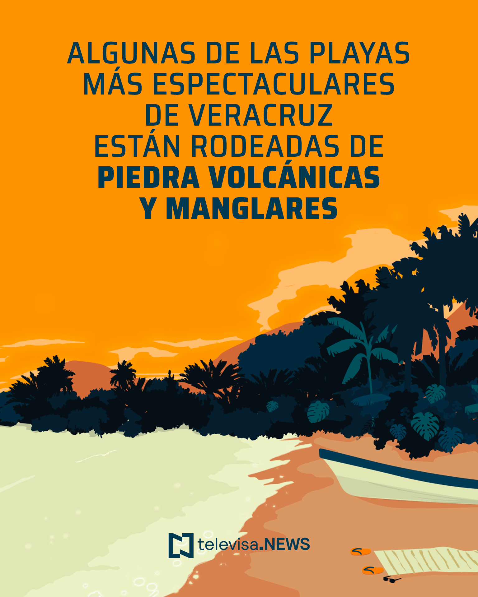 26/07/2019 Ilustración de las playas de Veracruz