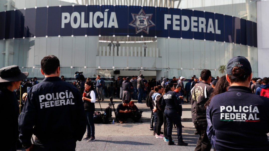 Foto: Policías federales en el centro de mando en Iztapalapa, 4 de julio de 2019, Ciudad de México