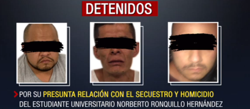 Foto: Hasta el momento hay cuatro detenidos relacionados con el plagio del joven identificados, 23 de julio de 2019, (Noticieros Televisa)