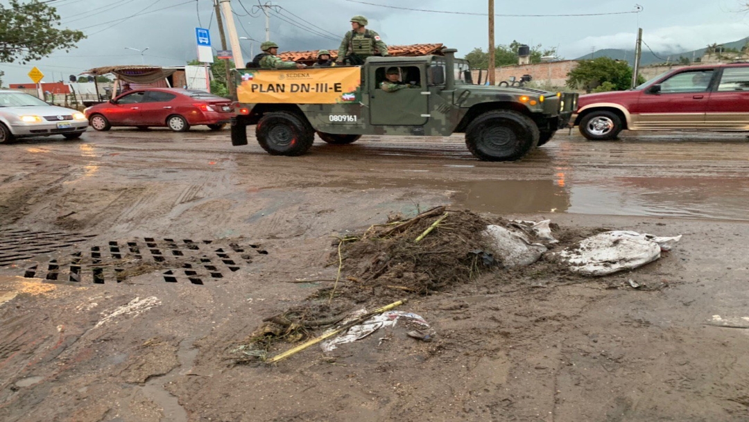 Foto Realizan limpieza en Tlajomulco de Zúñiga tras lluvias 22 julio 2019