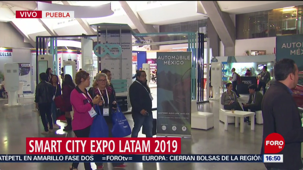 FOTO: Realizan Smart City Expo Latam 2019 en Puebla