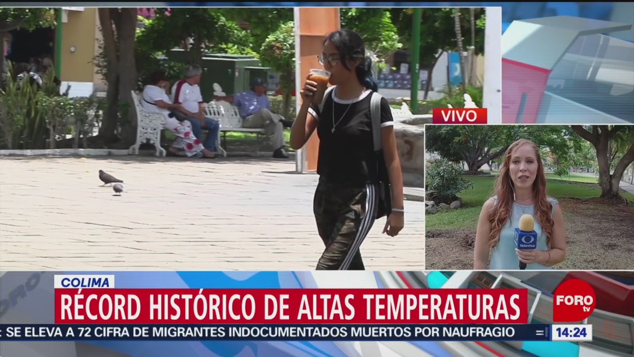 FOTO: Récord histórico de calor en Colima, 14 Julio 2019