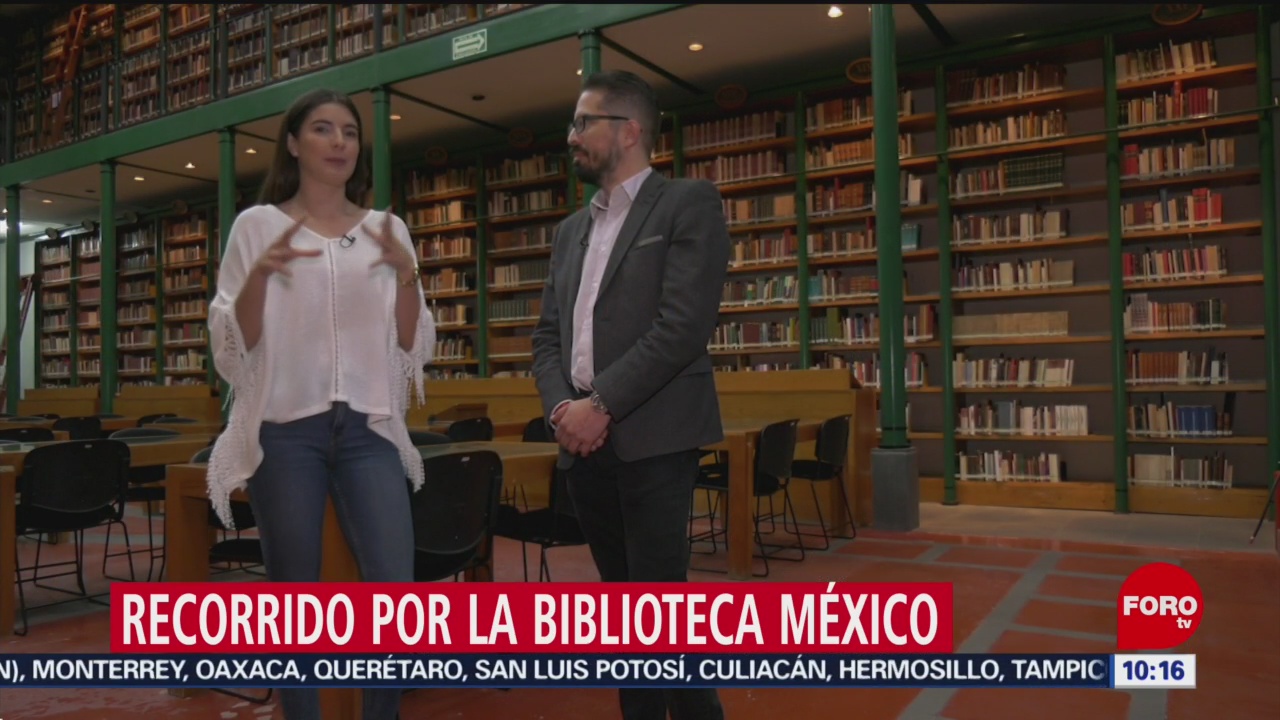 FOTO: Recorrido por la Biblioteca México, 20 Julio 2019