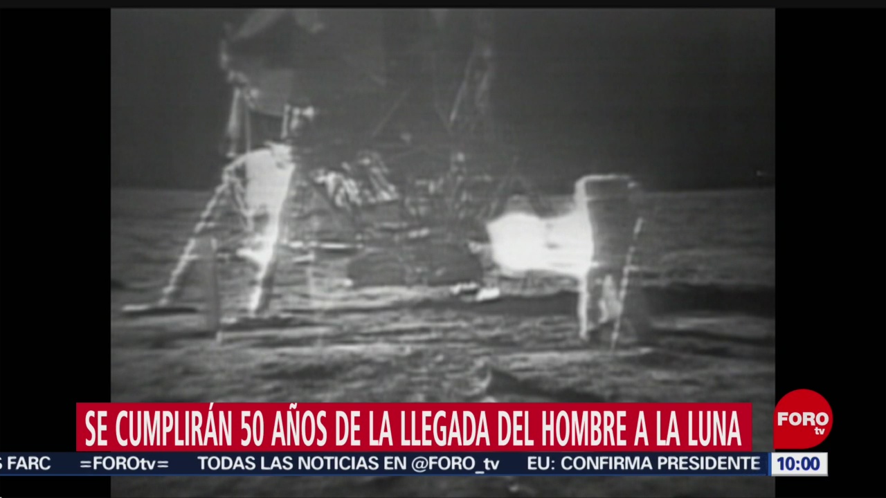 FOTO: Se cumplirán 50 años de la llegada del hombre a la Luna, 14 Julio 2019