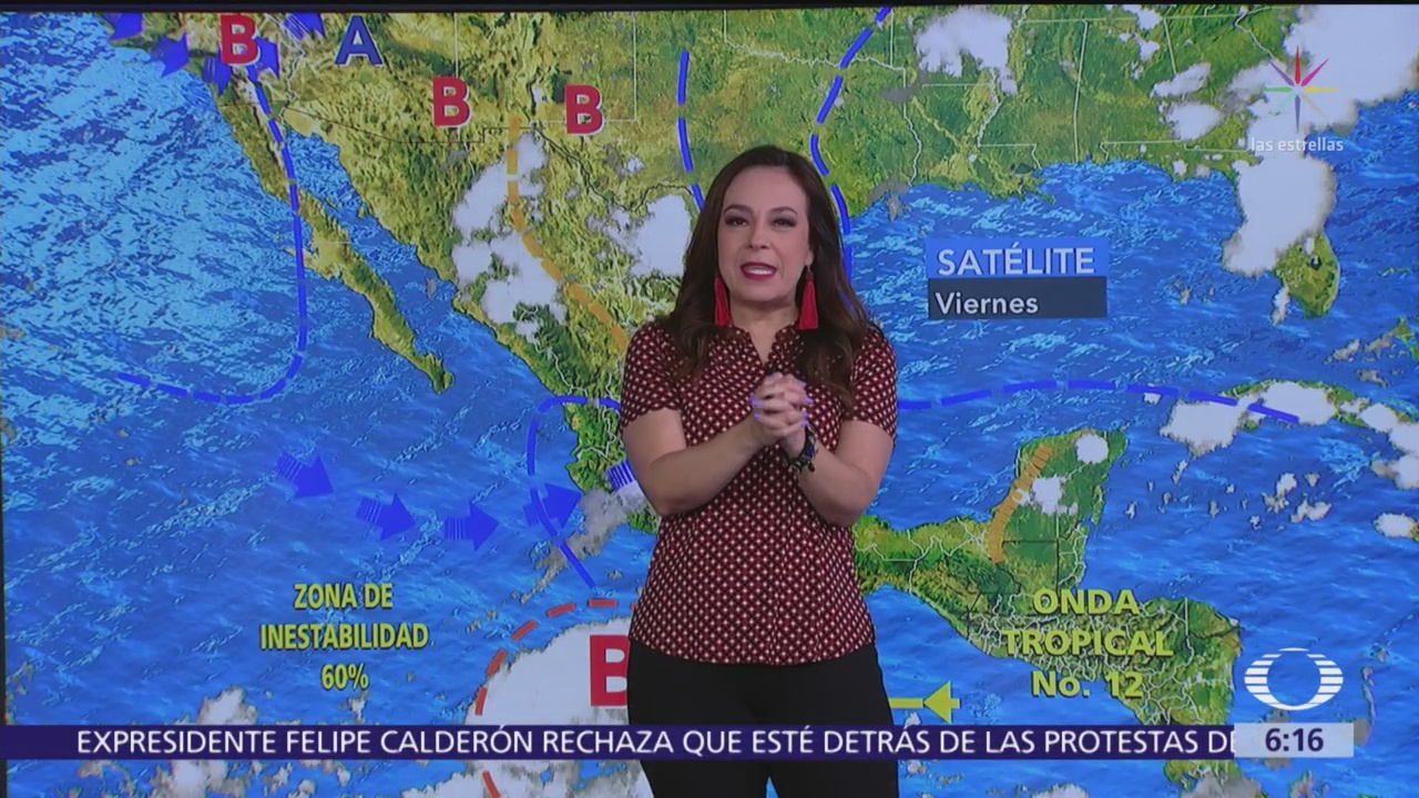 Se esperan lluvias en 30 regiones de México