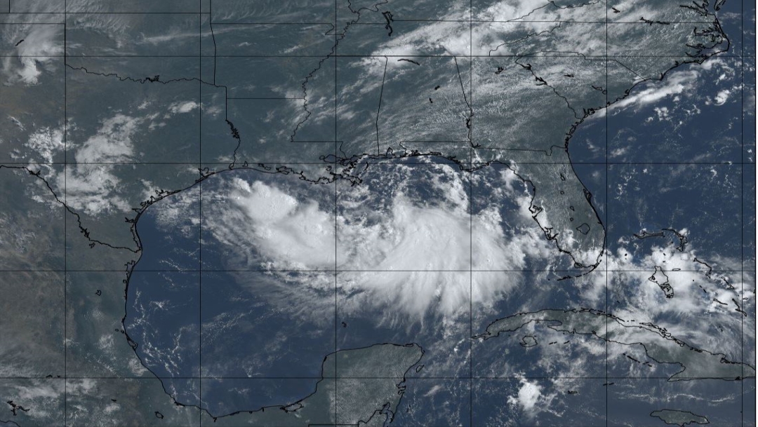 Foto Se forma tormenta tropical 'Barry' en Golfo de México 11 julio 2019
