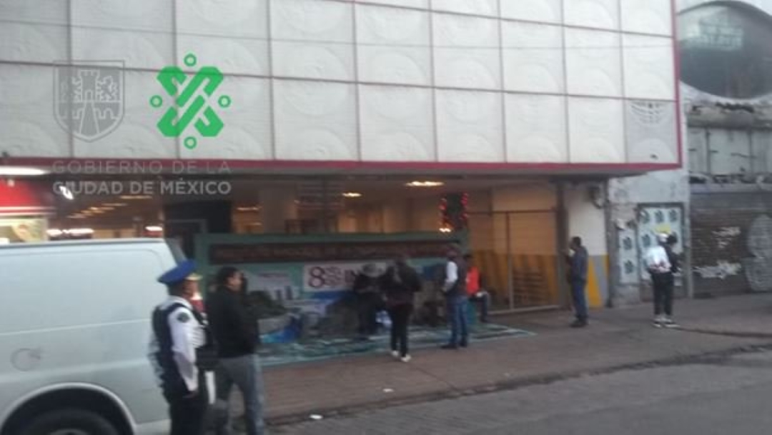 Concentración de manifestantes en Hamburgo, colonia Juárez. (OVIALSSCCDMX)