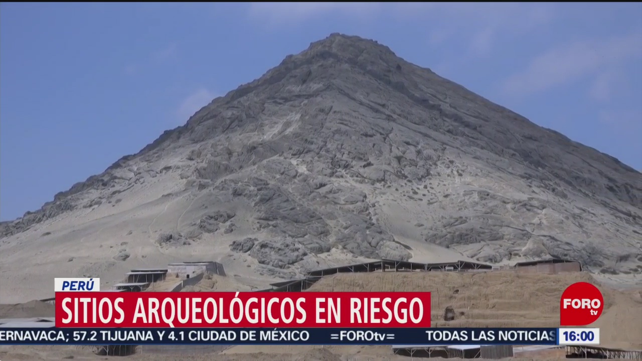 Sitios arqueológicos de Perú, en riesgo