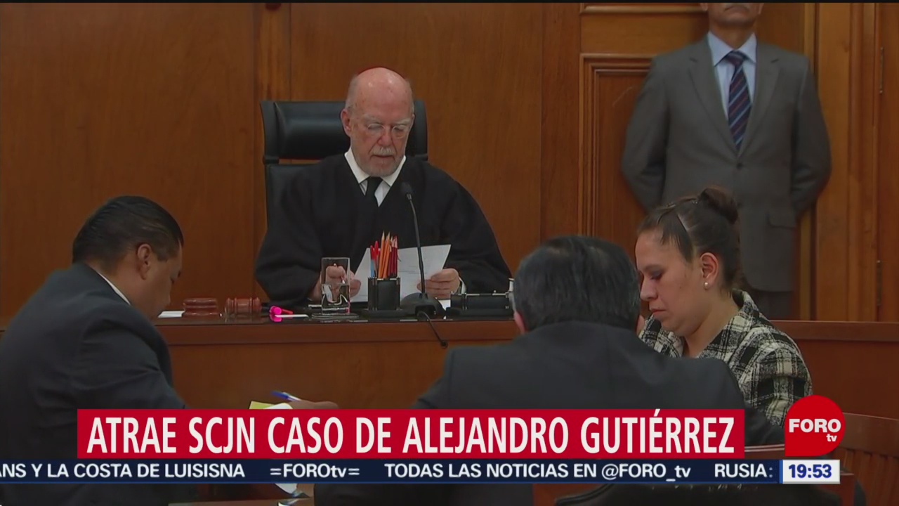 Foto: Suprema Corte Caso Alejandro Gutiérrez Chihuahua 10 Julio 2019