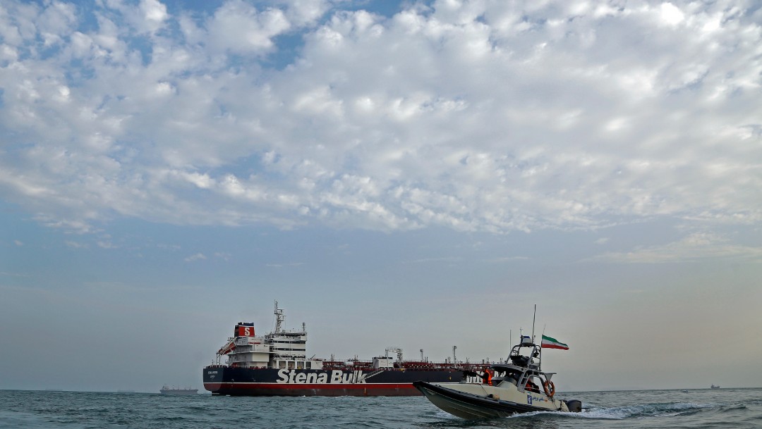Foto: Barcos en el Golfo Pérsico, 21 de julio de 2019, Estrecho de Ormuz