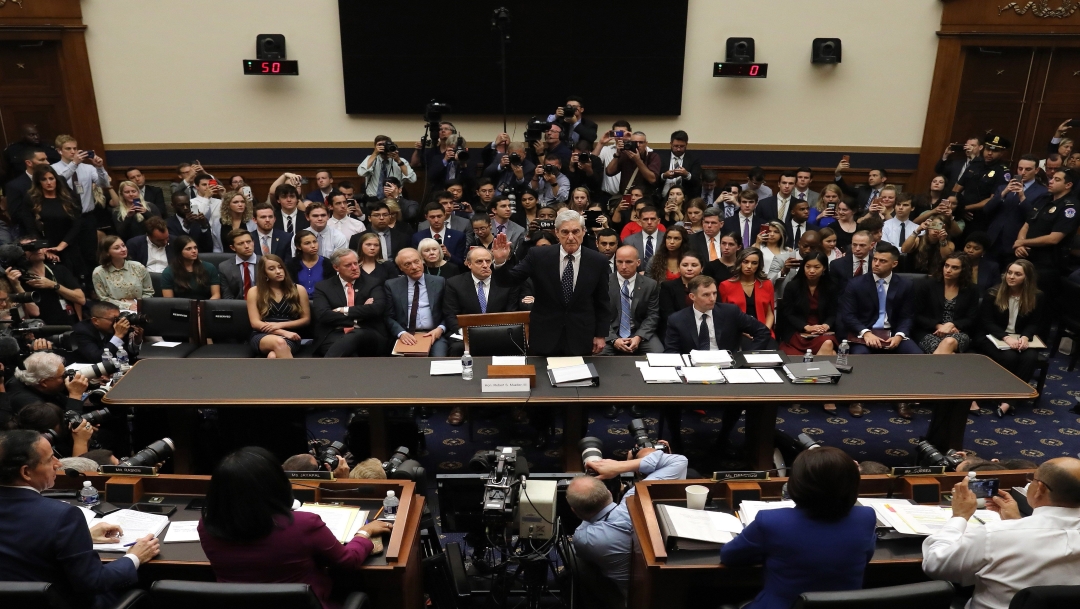 Robert Mueller testifica ante Congreso de Estados Unidos