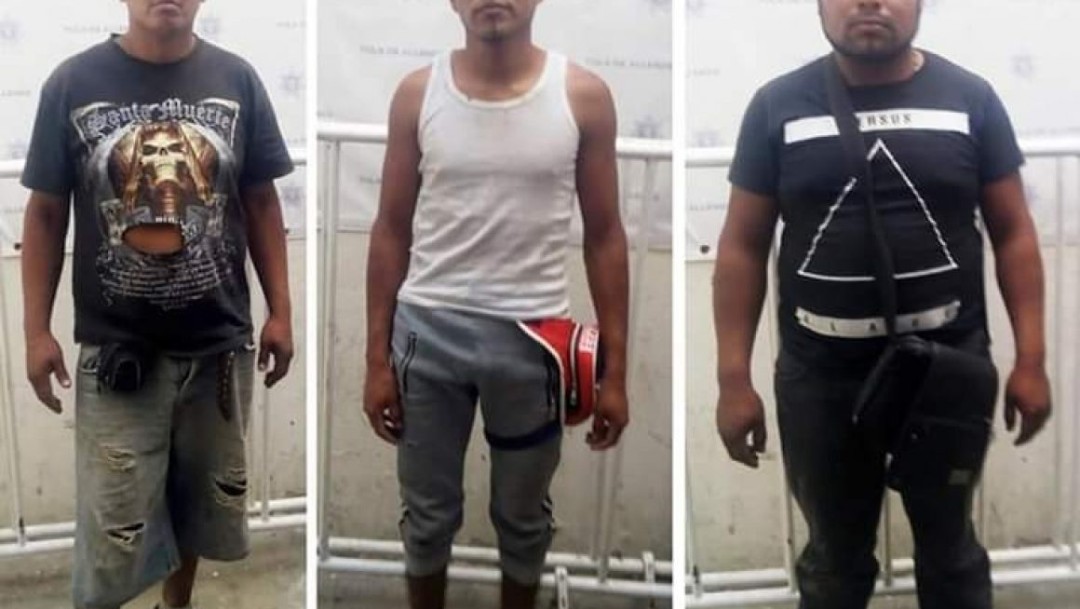 Detienen a tres hombres con combustible robado en Tlahuelilpan, Hidalgo