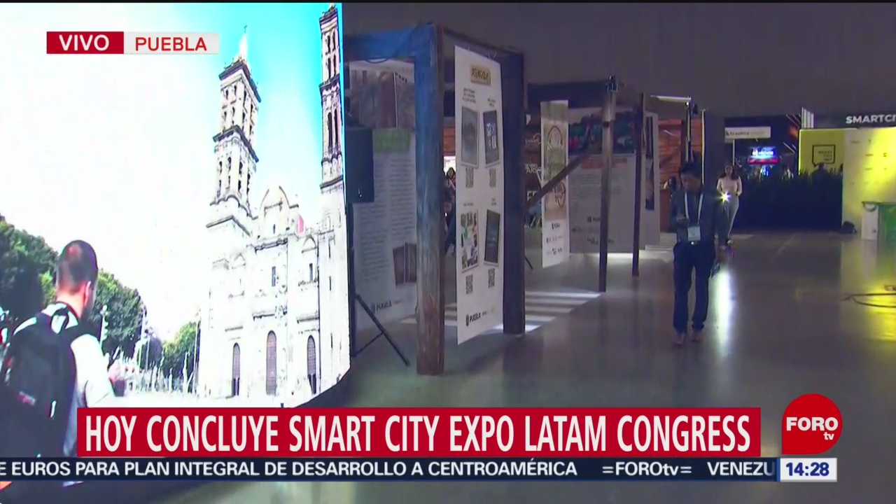 Foto: Último día de Smart City Expo Latam Congress en Puebla