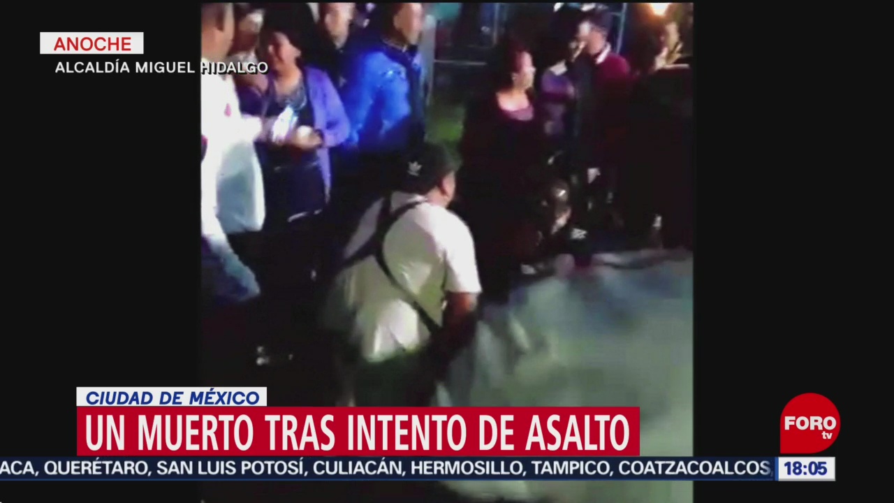 FOTO: Un muerto tras intento de asalto en Metro Tacuba, 27 Julio 2019