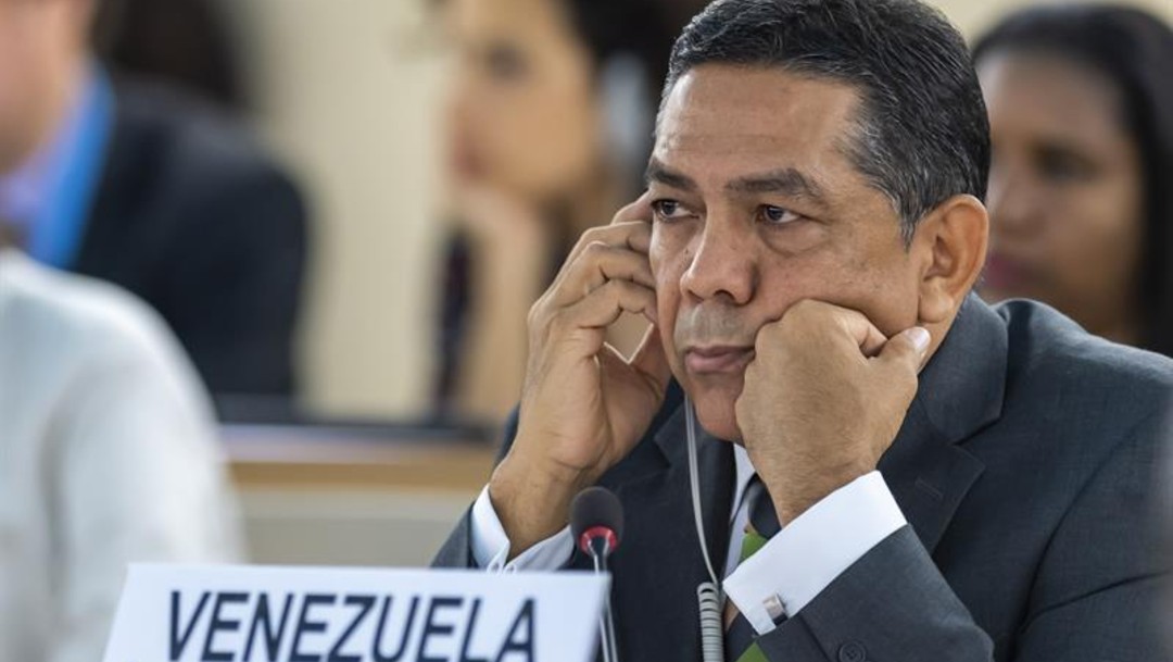 viceministro venezolano de Asuntos Exteriores, William Castillo