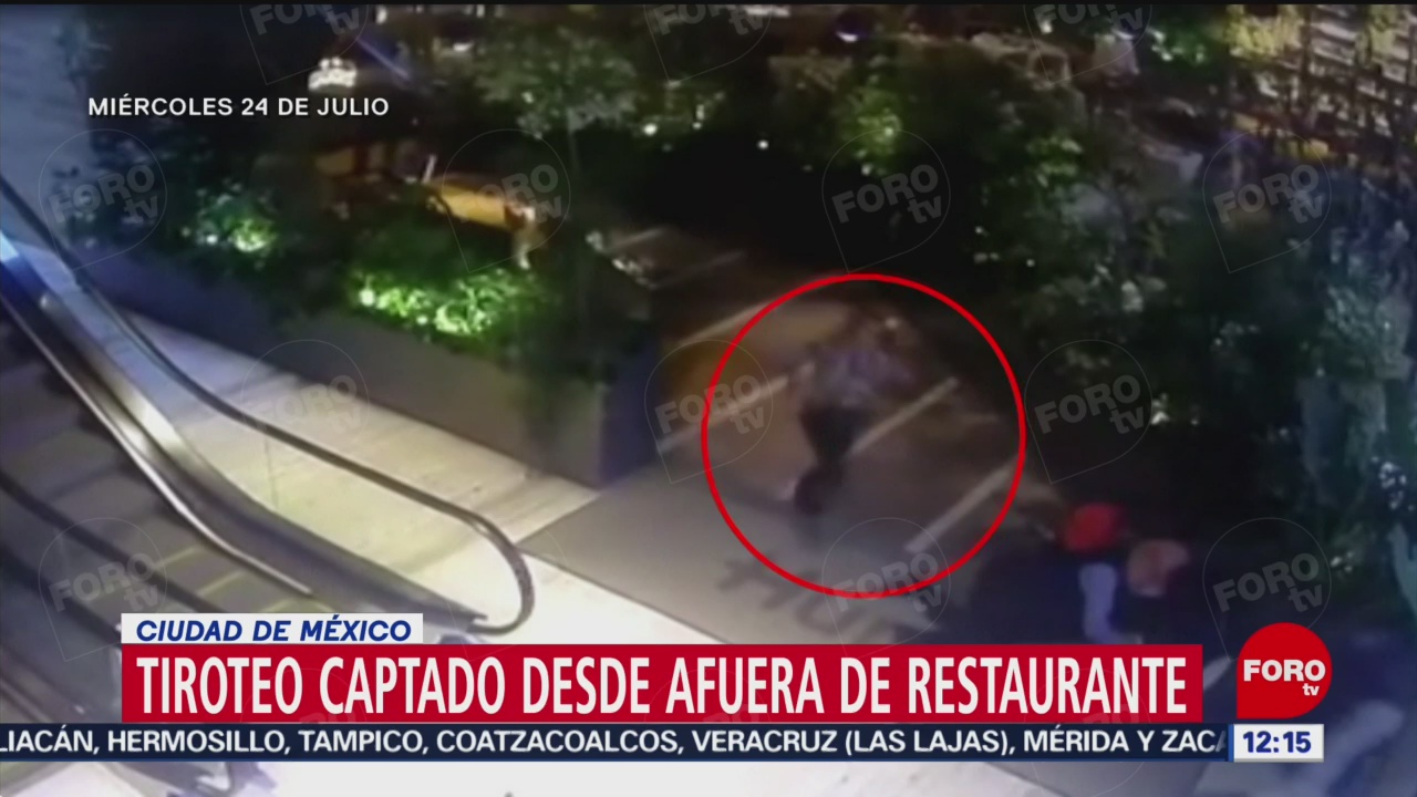 Video muestra a agresores de Plaza Artz tras balacera en restaurante