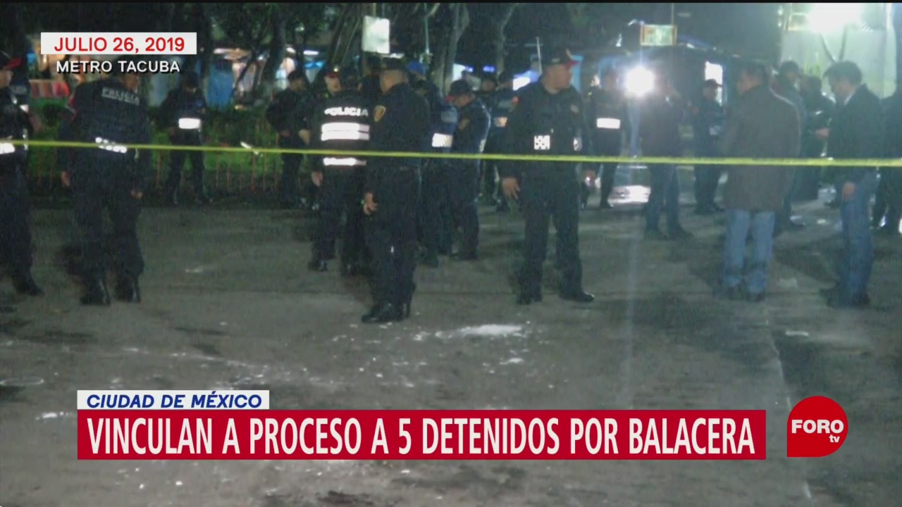 Foto: Vinculan proceso implicados balacera Metro Tacuba