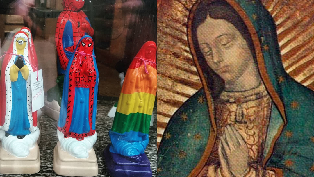 Figuras de la Virgen de Guadalupe generan polémica en redes