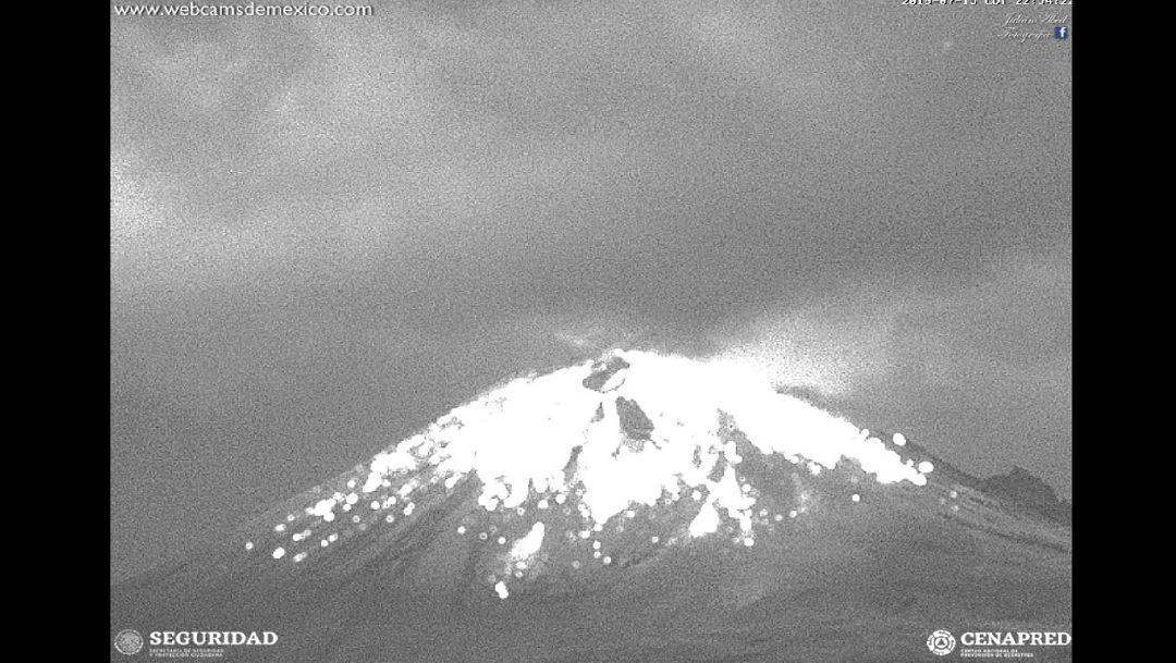 Popocatépetl registra explosión de 500 metros de altura; autoridades piden no acercarse