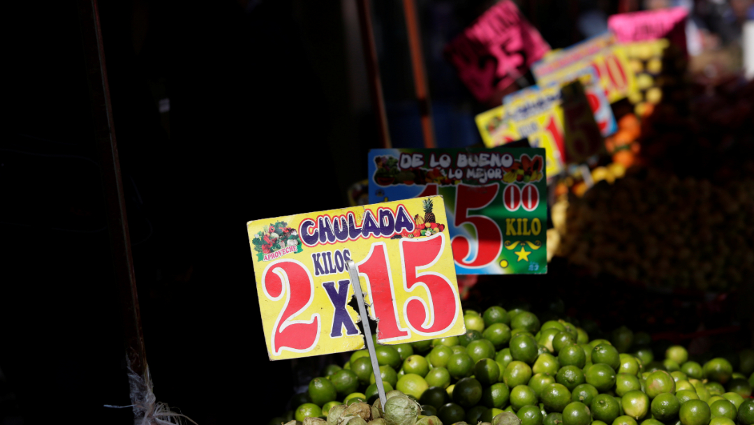 mercado mexico limon canasta basica