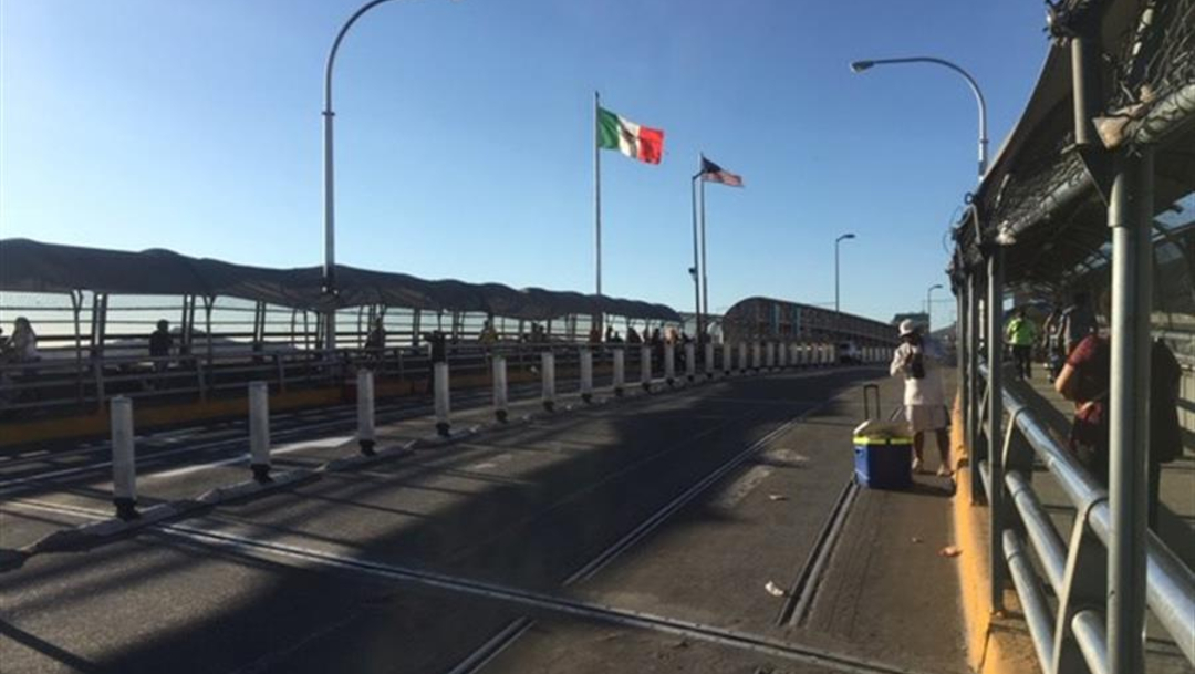 Foto: Durante el fin de semana los puentes internacionales a El Paso estaban casi vacíos, 11 de agosto de 2019 (EFE)