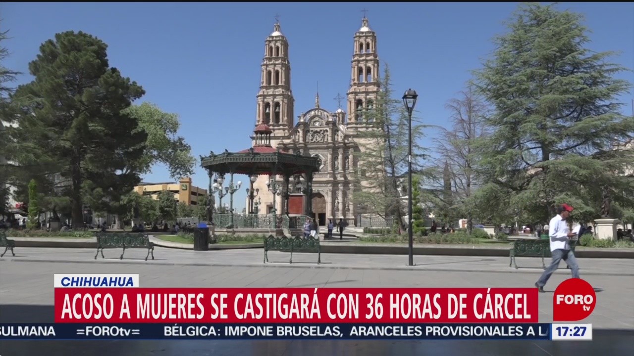 Foto: Acoso Mujeres Se Castigará 36 Horas Cárcel Chihuahua