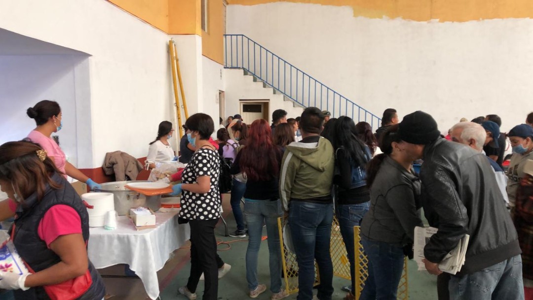 Foto: Albergue en Nextlalpan, 2 de agosto 2019, Estado de México