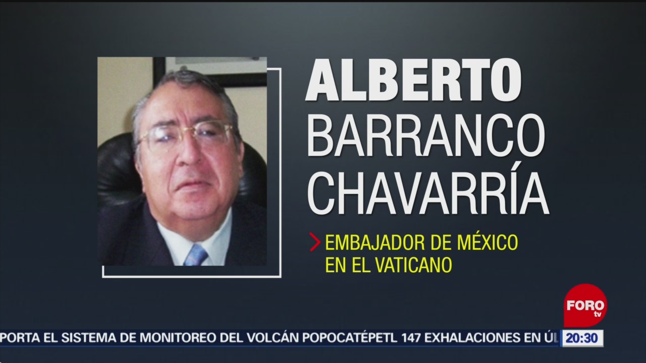 Foto: Alberto Barranco Nuevo Embajador México Vaticano 7 Agosto 2019