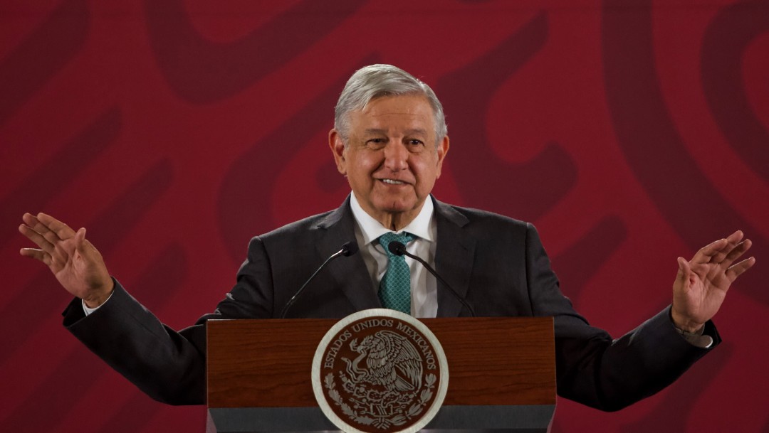 López Obrador rinde mensaje con motivo de su primer informe de gobierno, este domingo