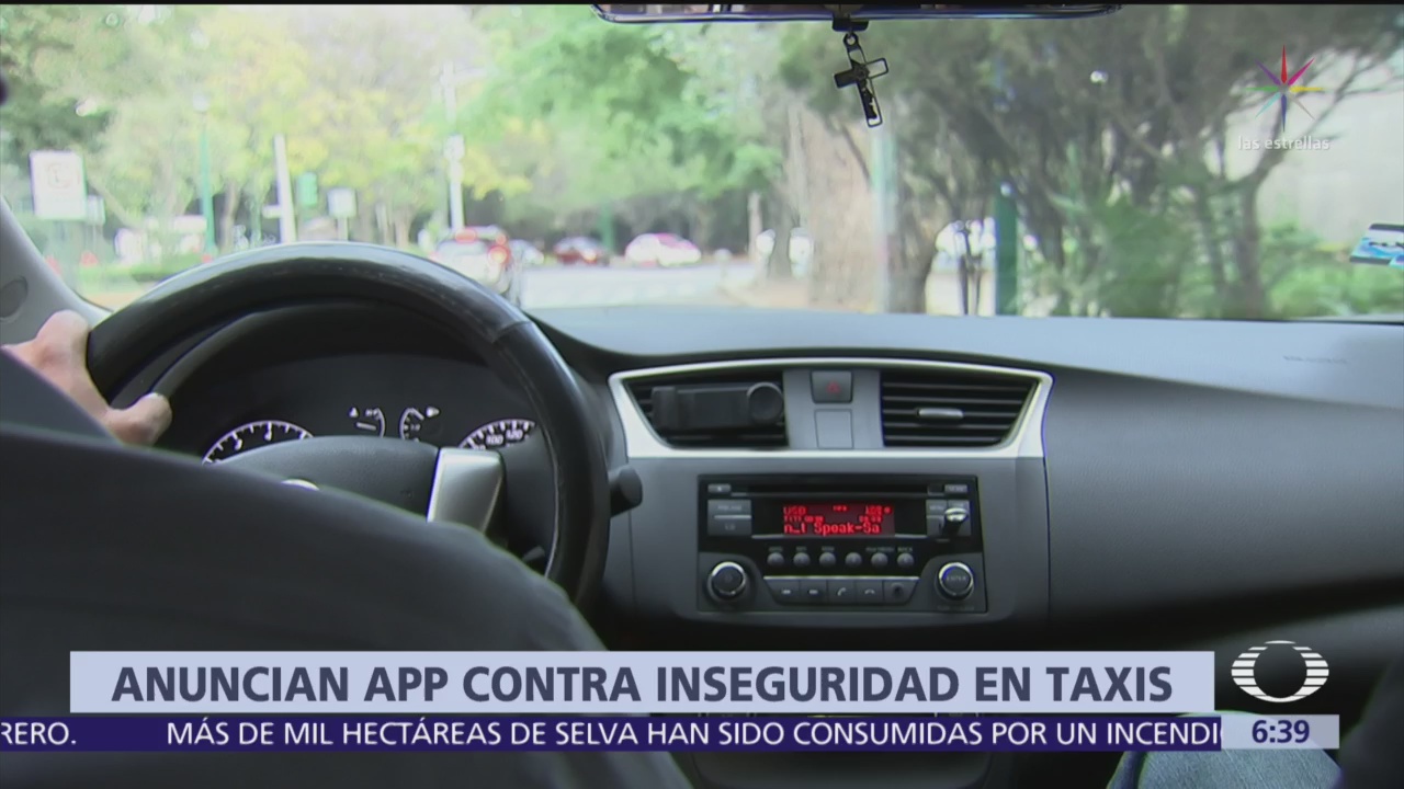 Anuncian app contra inseguridad en taxis en CDMX