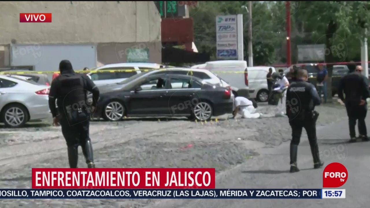 FOTO: Asesinan tres hombres dentro auto Zapopan Jalisco, 21 agosto 2019