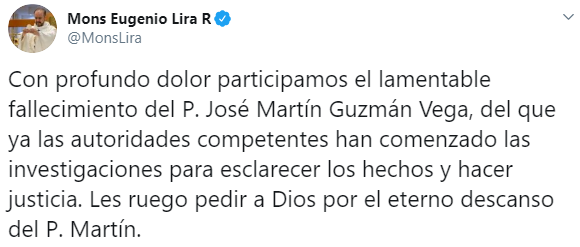 IMAGEN Asesinan a un sacerdote, dentro de parroquia, en Matamoros (Twitter)