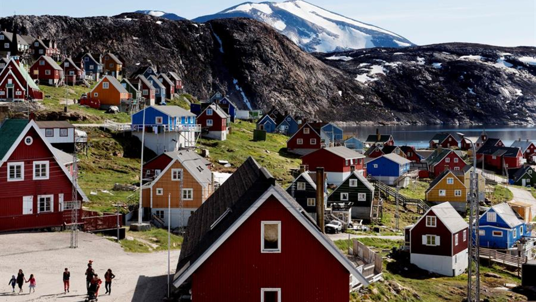 Imagen: Políticamente, Groenlandia pertenece a Dinamarca, pero se trata de un territorio autónomo que desde 2009, 18 de agosto de 2019 (EFE, archivo)