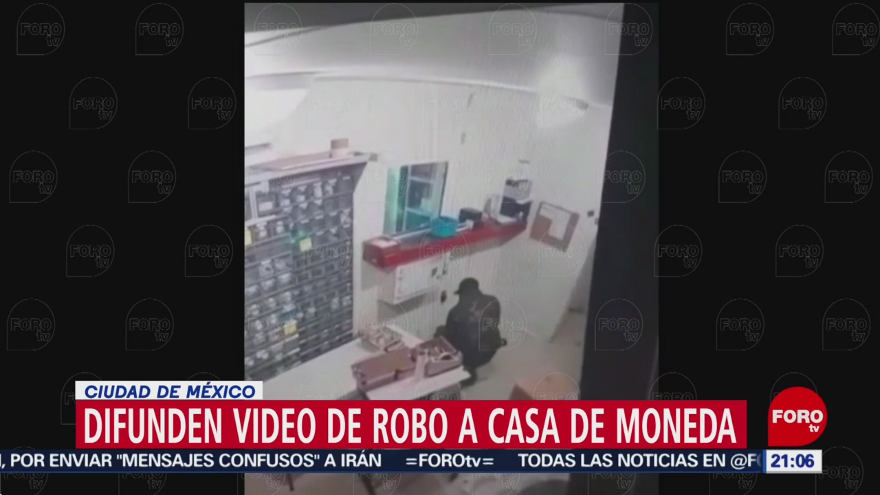 Foto: Video Robo Casa De Moneda Cdmx 8 Agosto 2019