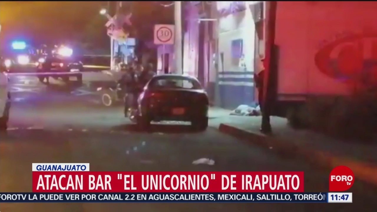 FOTO: Ataque en bar de Irapuato deja tres muertos, 31 Agosto 2019