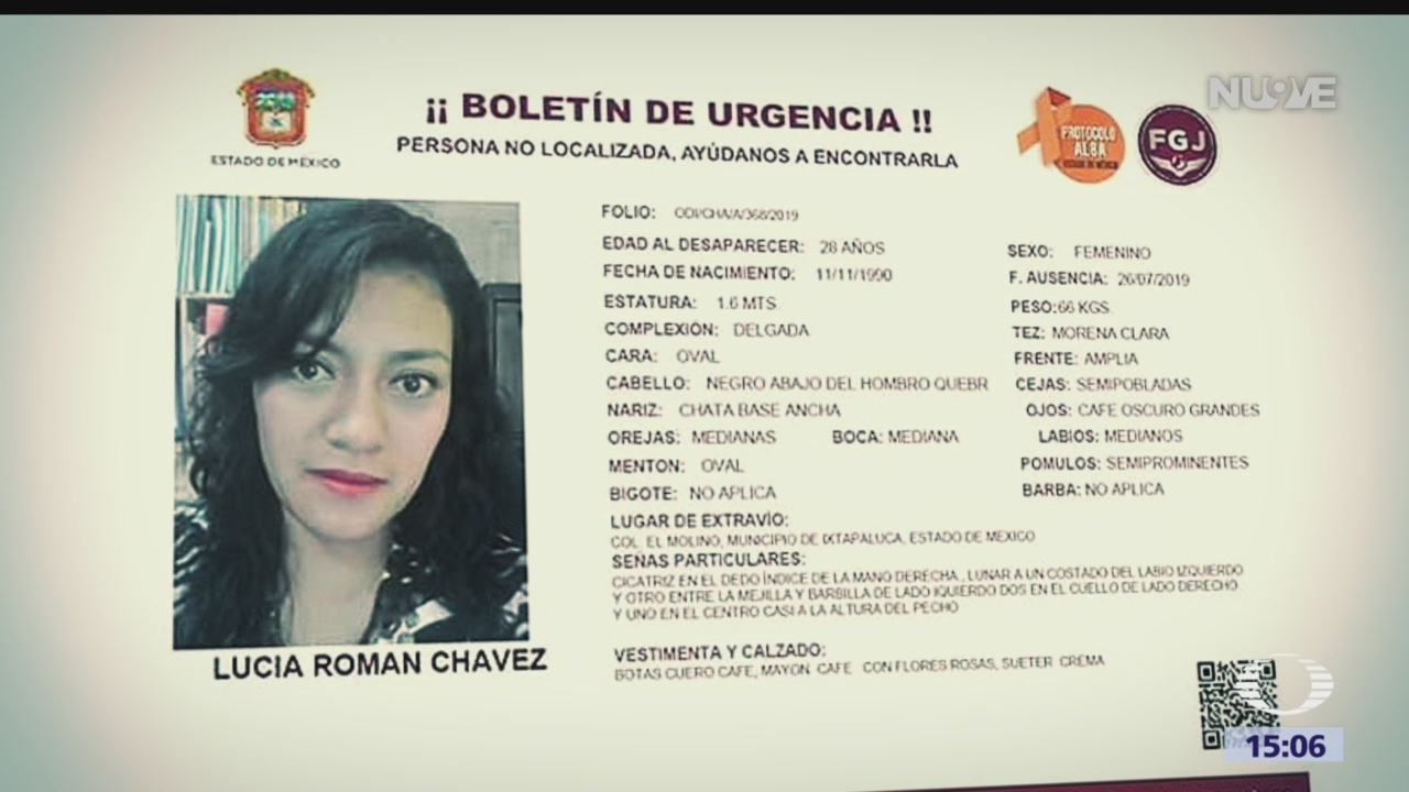 FOTO: Ayuda Para Localizar Lucía Román Chávez Desaparecida Ixtapaluca