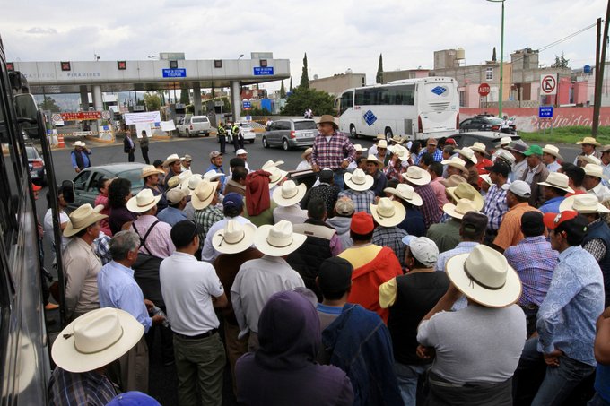 Foto Campesinos inician marchas y bloqueos en CDMX 8 agosto 2019
