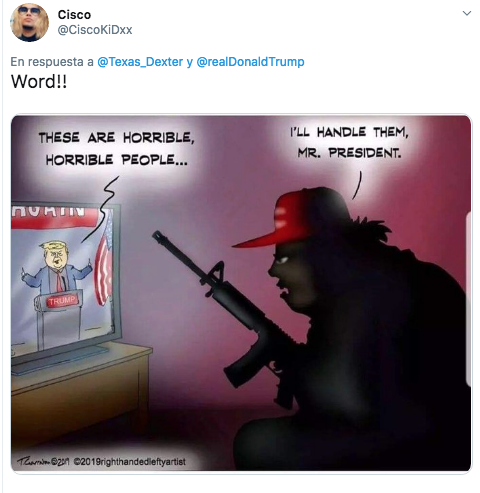 Foto: Tweets contra Trump. 4 agosto 2019