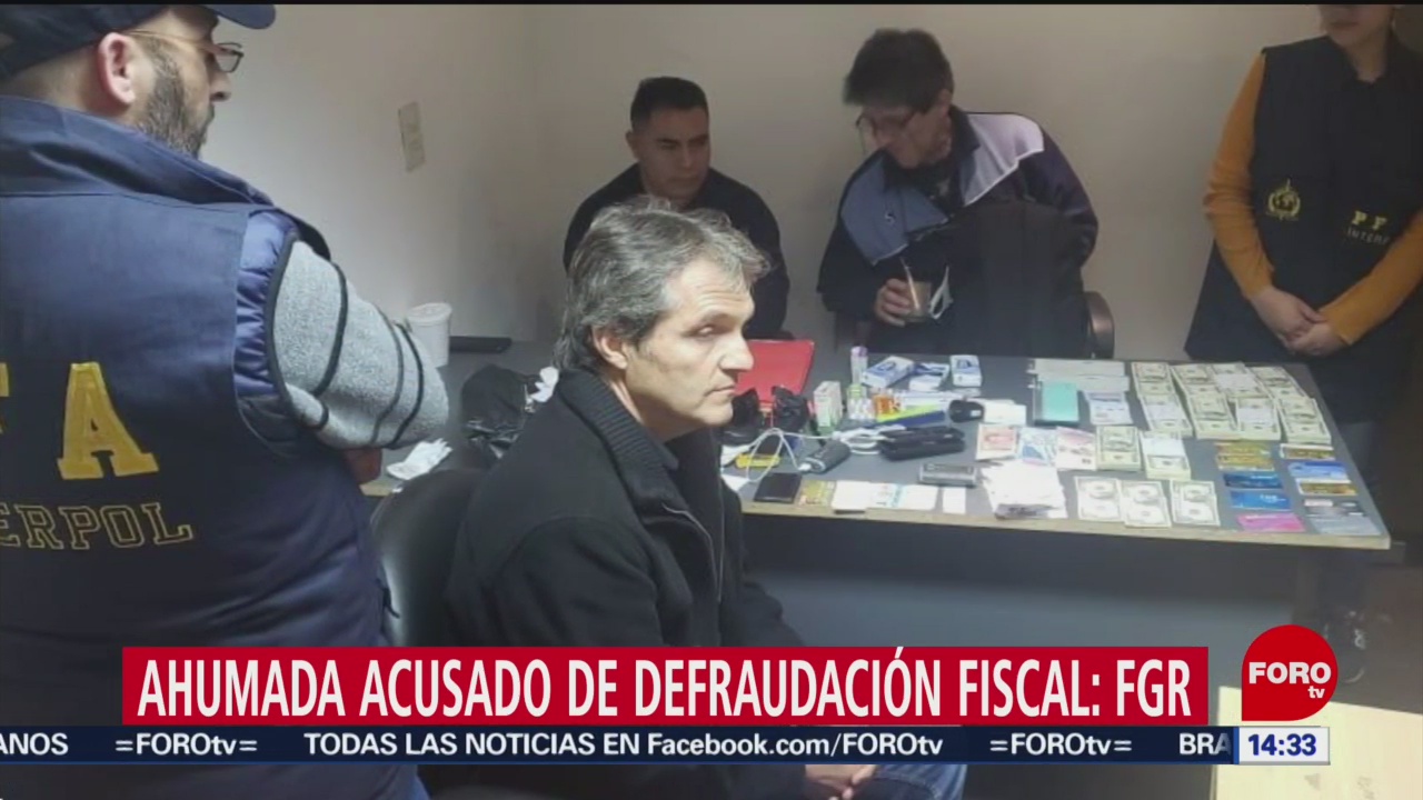 FOTO: Carlos Ahumada está acusado defraudación fiscal FGR