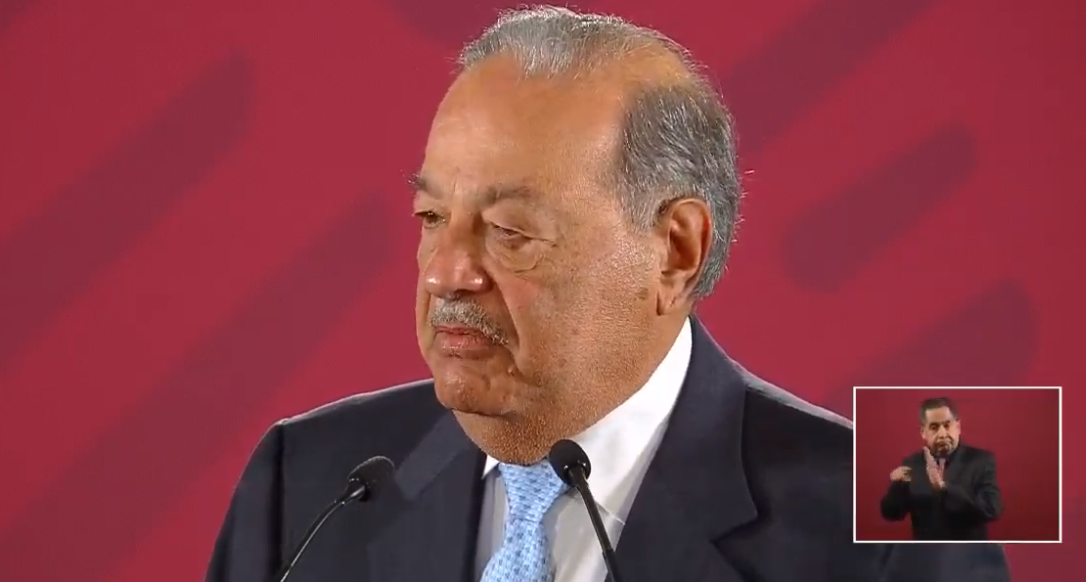 FOTO Carlos Slim afirma que hay confianza de inversionistas en México (YouTube)